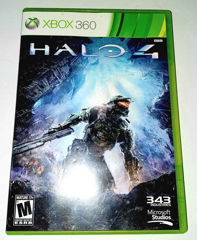Halo 4 Xbox 360 Game 2 Disc Tested Working No Manual Microsoft Shooter