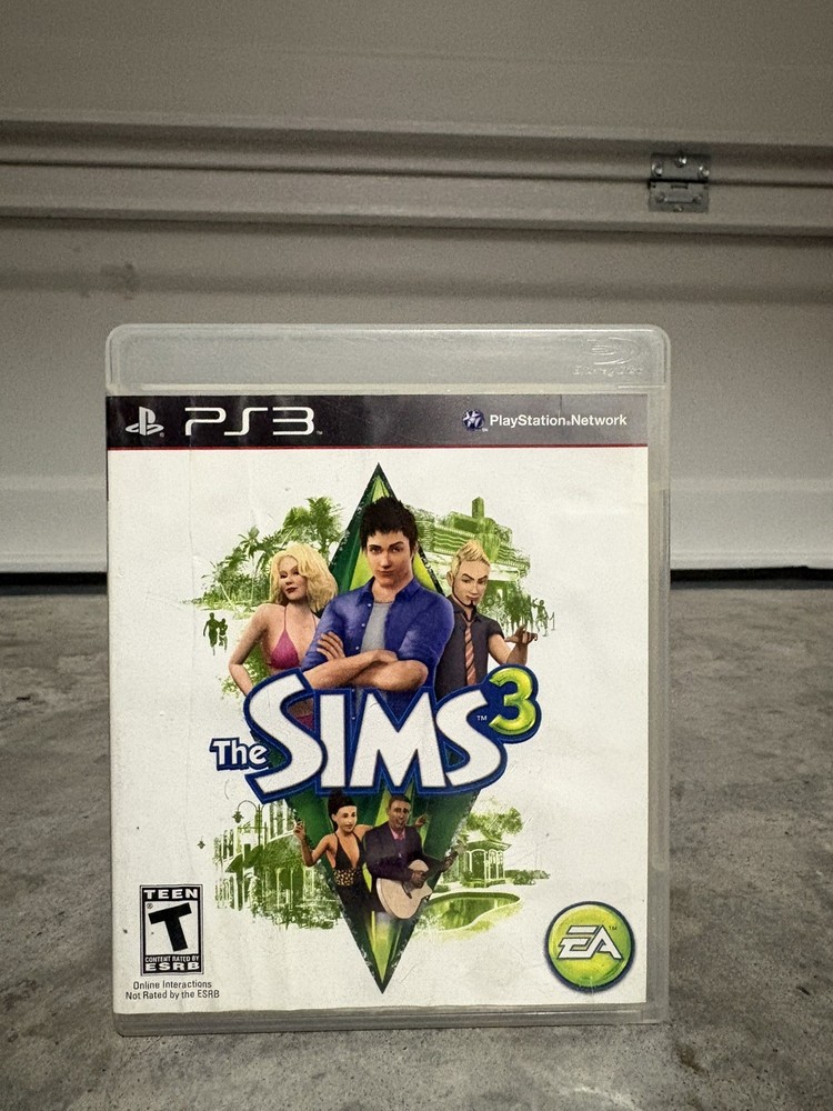 The Sims 3 PS3 (PlayStation 3, 2010) Complete With Manual