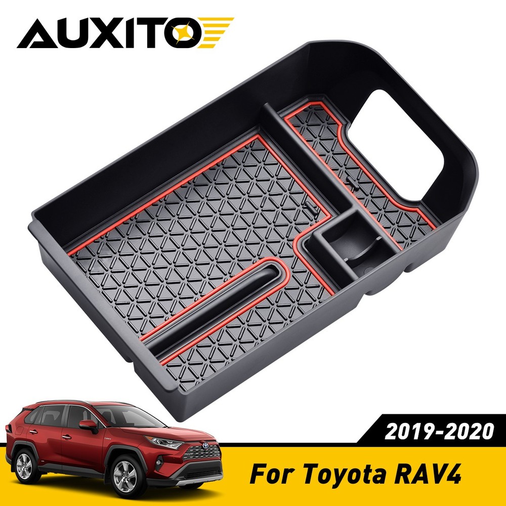 Toyota RAV4 2019 2020 Center Console Armrest Storage Tray Organizer