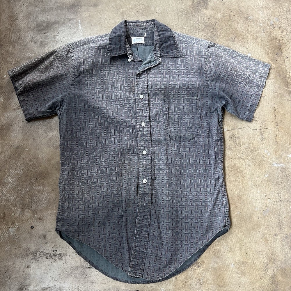 Vintage 50s 60s Penneys towncraft shirt mens medium thrashed sun faded grunge