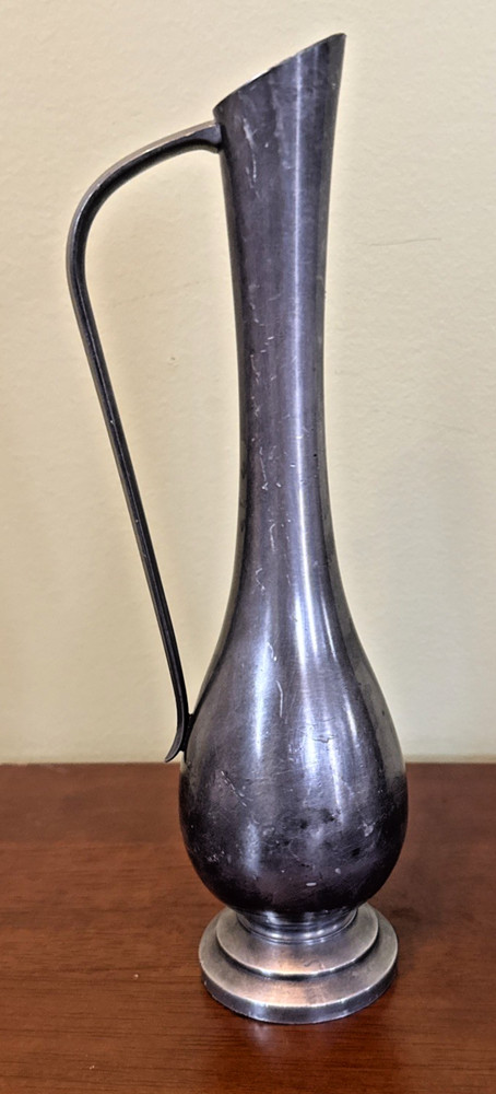 Pewter Vase Etain Fin Fein Zinn Germany antique