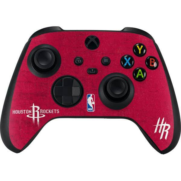 NBA Houston Rockets Xbox Series X Controller Skin - Houston Rockets Distressed