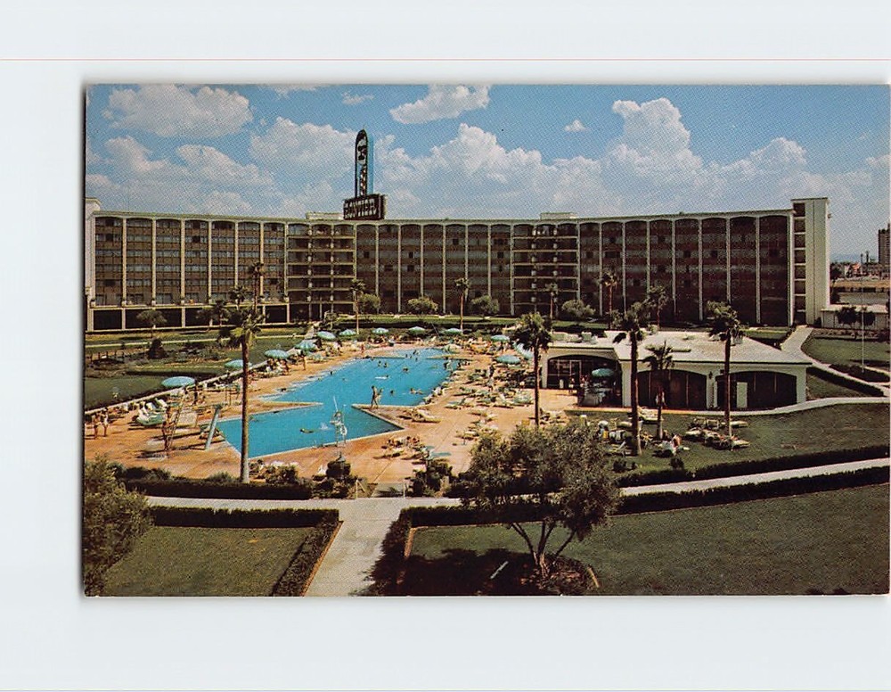 Postcard Frontier Hotel Las Vegas Nevada USA