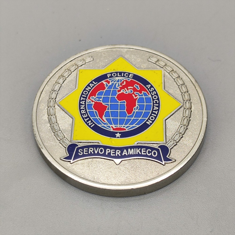 Slovenska Sekcia International Police Association Challenge Coin