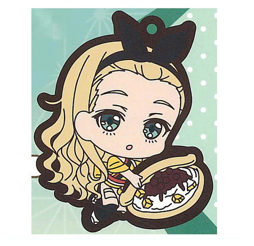 Lycoris Recoil - Mugyumini Capsule Rubber Strap Keychain (Kurumi)
