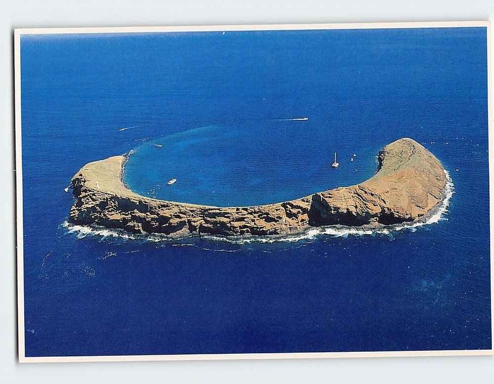 Postcard Molokini Island Hawaii USA