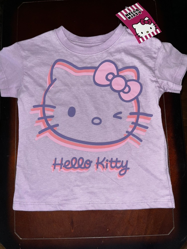 Hello Kitty Toddler Short Sleeve Crewneck Tee, Size 2t  Brand new with tags