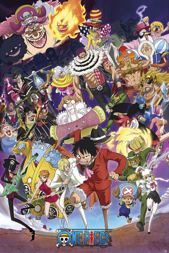 One Piece - Manga Anime TV Poster (Big Mom Saga - Characters) (Size: 24