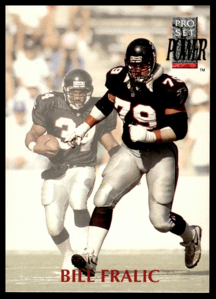 1992 Pro Set Power #264 Bill Fralic