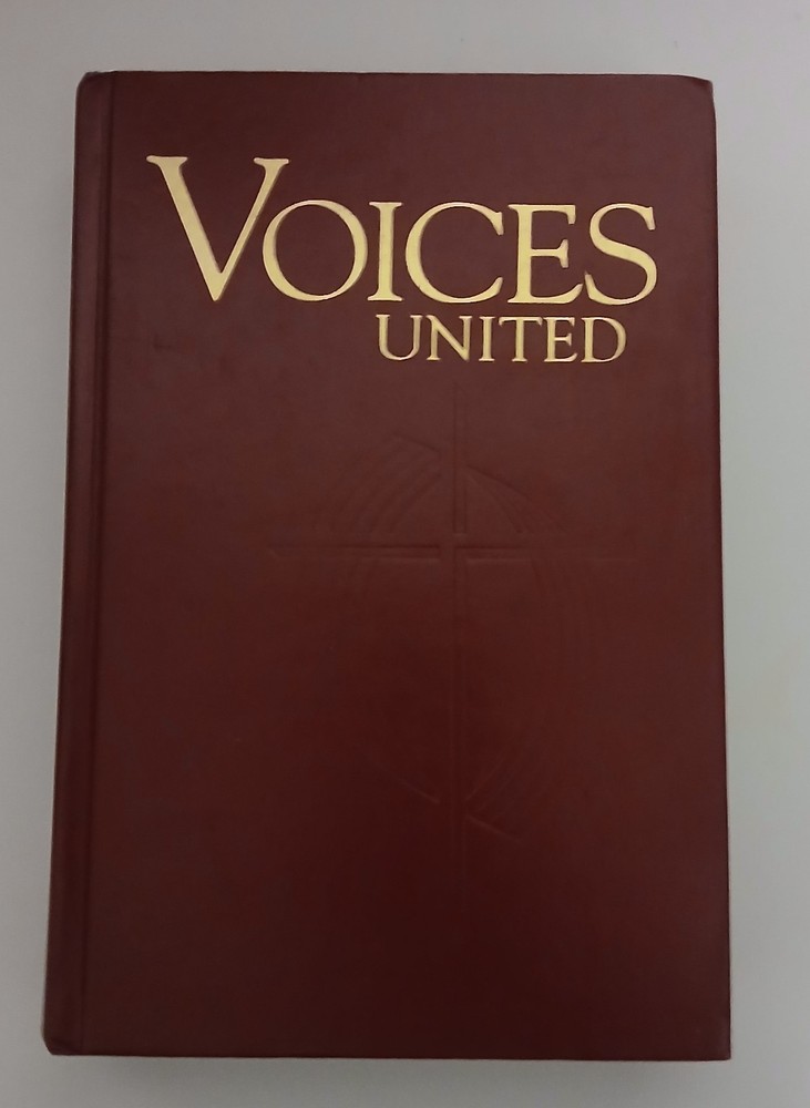Voices United Hymn And Worship Book Hymnal United Church Of Canada Red HC