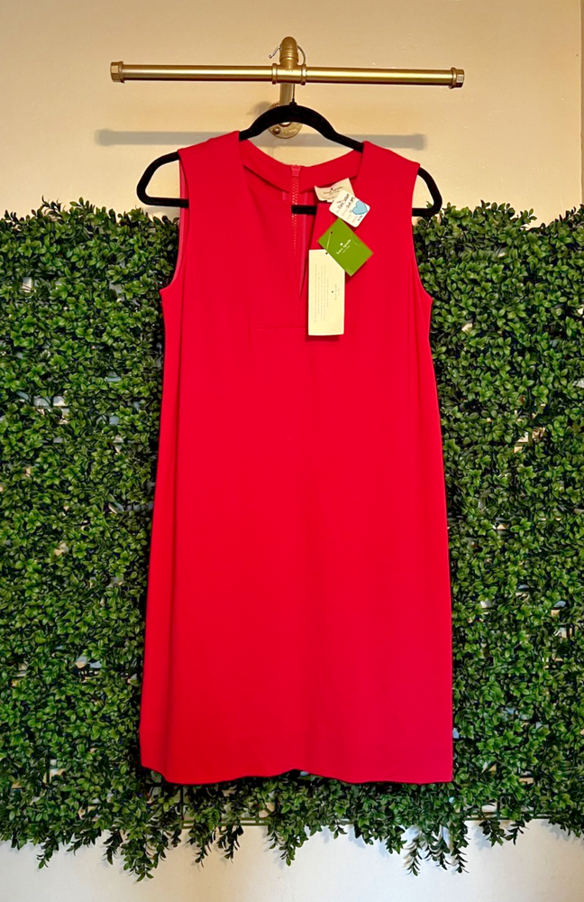 Kate Spade New York Pink Ponte Keri Sleeveless Shift Dress Size 4