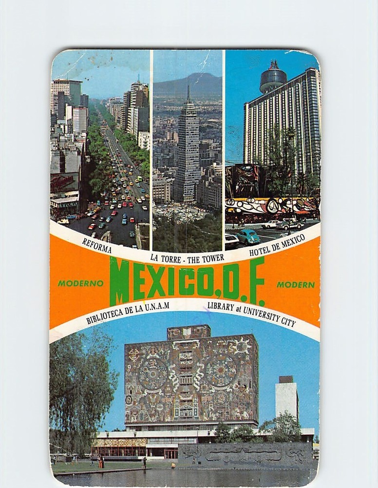 Postcard Scenes and Views in Mexico