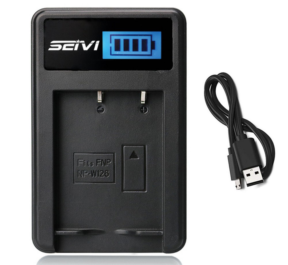 Battery Charger For Fujifilm X100F, X100V, X-Pro1, X-Pro2, X-Pro3 Digital Camera