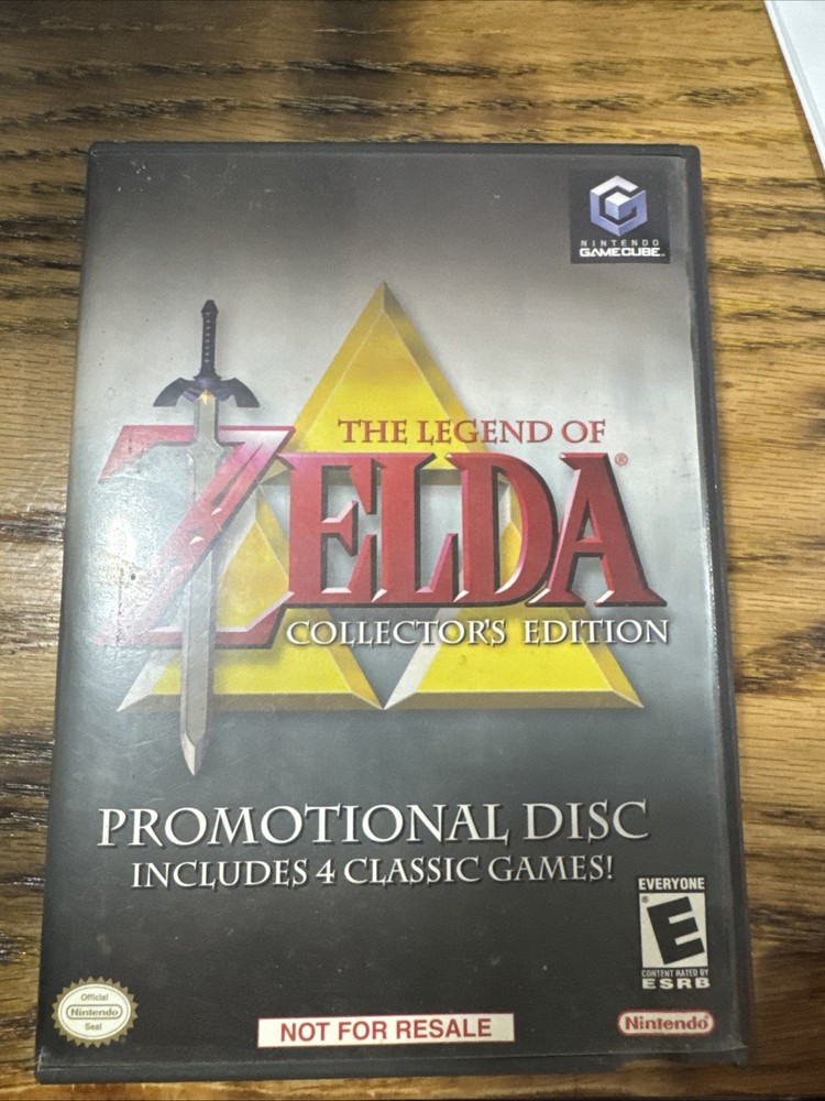 The Legend of Zelda: Collector’s Edition (GameCube) TESTED Disc Case No Manual