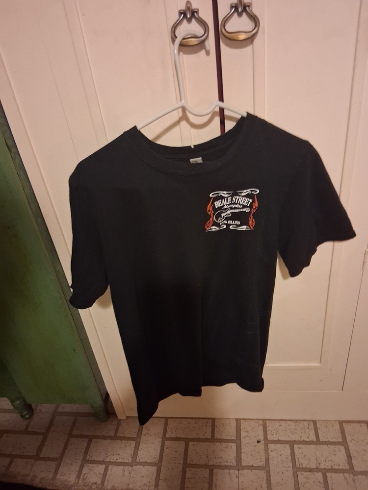 Beale Street Music Festival Shirt Mens Large Black 2022 Lineup Concert Tee #6349