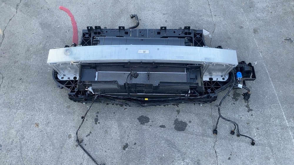 2022-2024 Kia EV6 Radiator Core Support with A/C Condenser and Cooling Fan Motor Assembly  