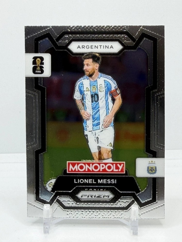 2026  Panini Prizm Monopoly FIFA World Cup #1 Lionel Leo Messi Argentina