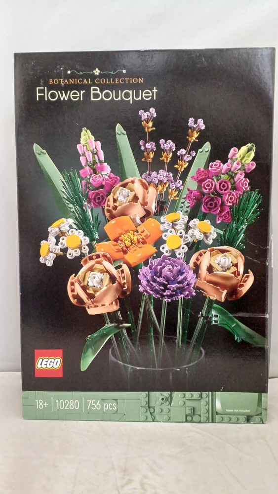 Lego 10280 Flower Bouquet Building Kit for Creative Floral Arrangements  