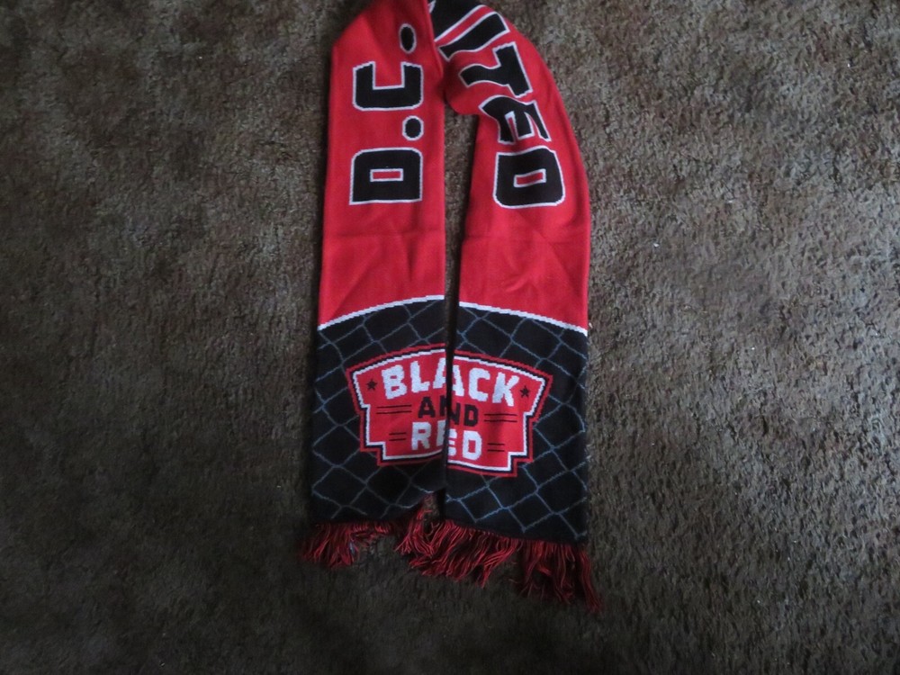 DC United Black and Red MLS Team Fan Scarf