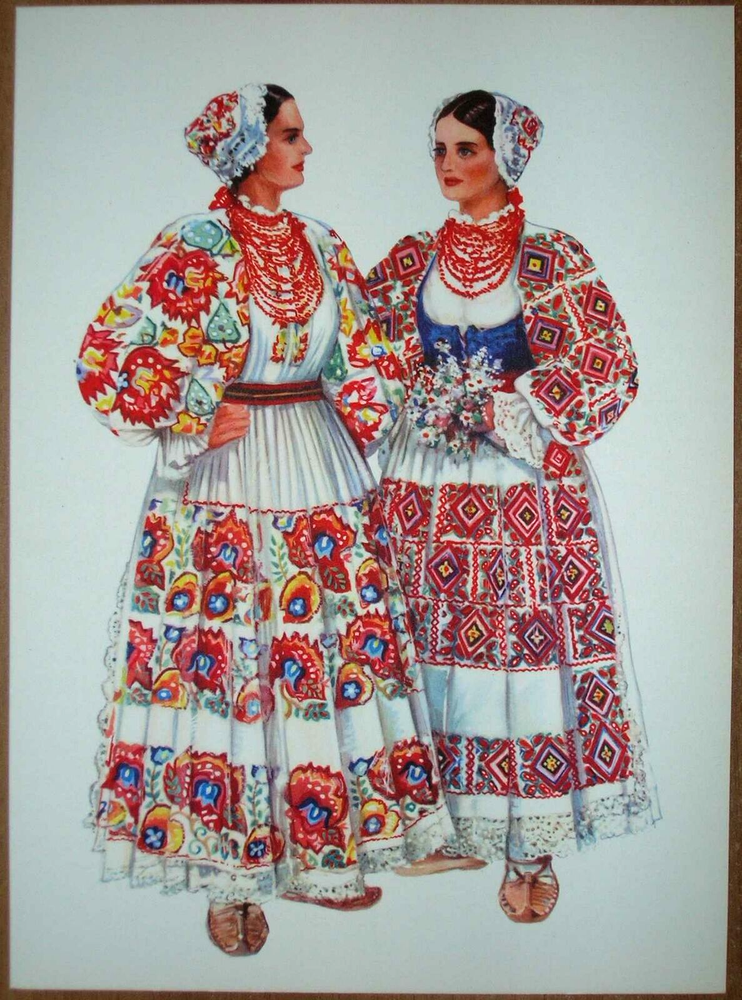 Authentic Croatia Folk Costume from Petrinja - Traditional Attire - Model III/08