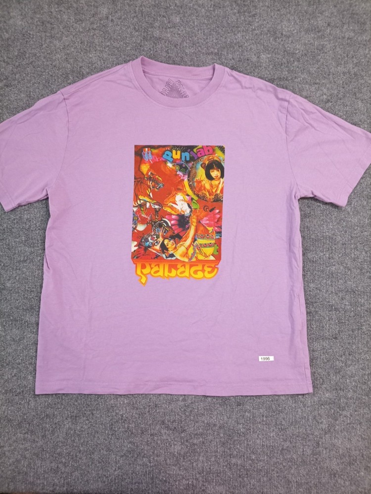 Palace Palamat Graphic T Shirt Men’s Purple Short Sleeve Skate Streetwear Tee
