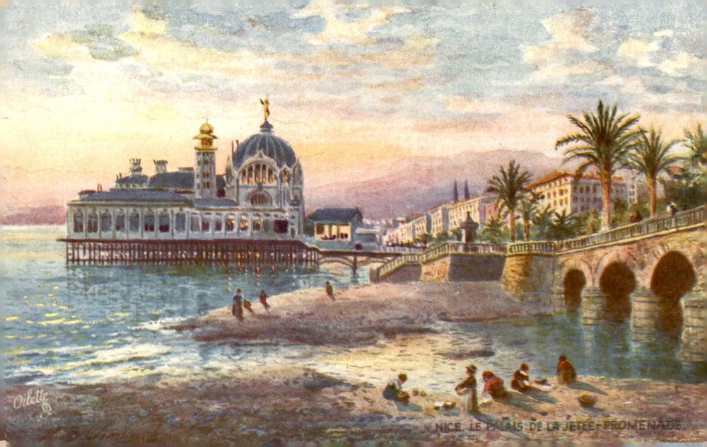 Nice, Palais de la Jetée-Promenade, 1904 Postcard