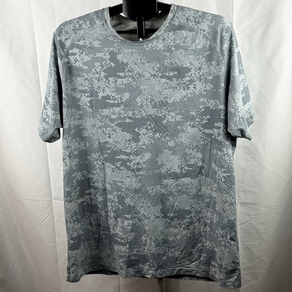 Peter Millar Crown Sport Active Aurora Performance Golf T-Shirt Camo Mens Large