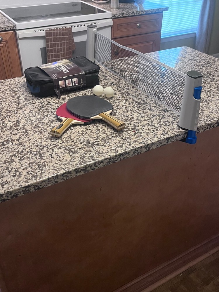 Pro Spin Table Tennis Kit with Paddles, Balls & Case