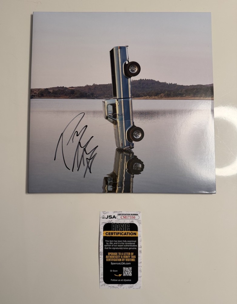 Post Malone Autographed F-1 Trillion Vinyl Record Country Star JSA COA