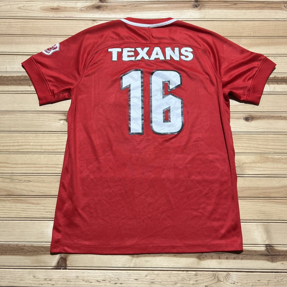 Nike Dri-fit Premier Club Dallas Texans Soccer Jersey Size Youth Large Red #16
