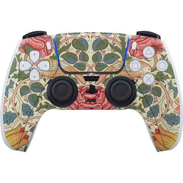 William Morris PS5 Controller Skin - Rose by William Morris