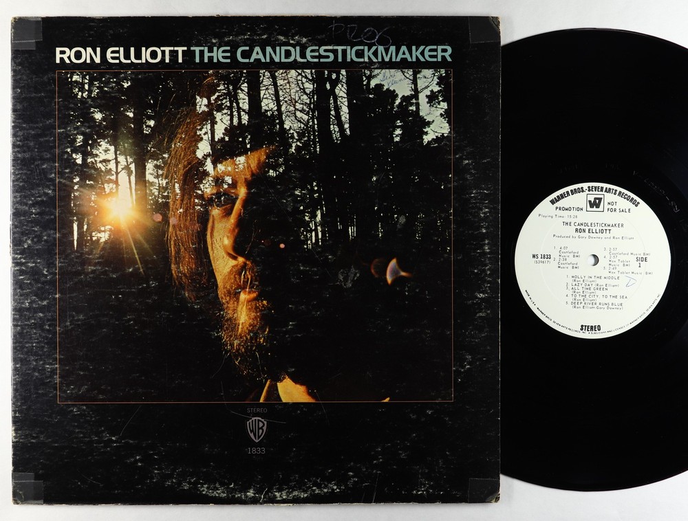 Ron Elliott - The Candlestickmaker LP - Warner Bros. PROMO