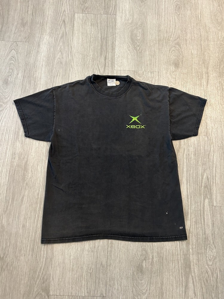 Vintage 2000s Xbox logo Promo Video Game Tee Y2k rare Microsoft T-shirts