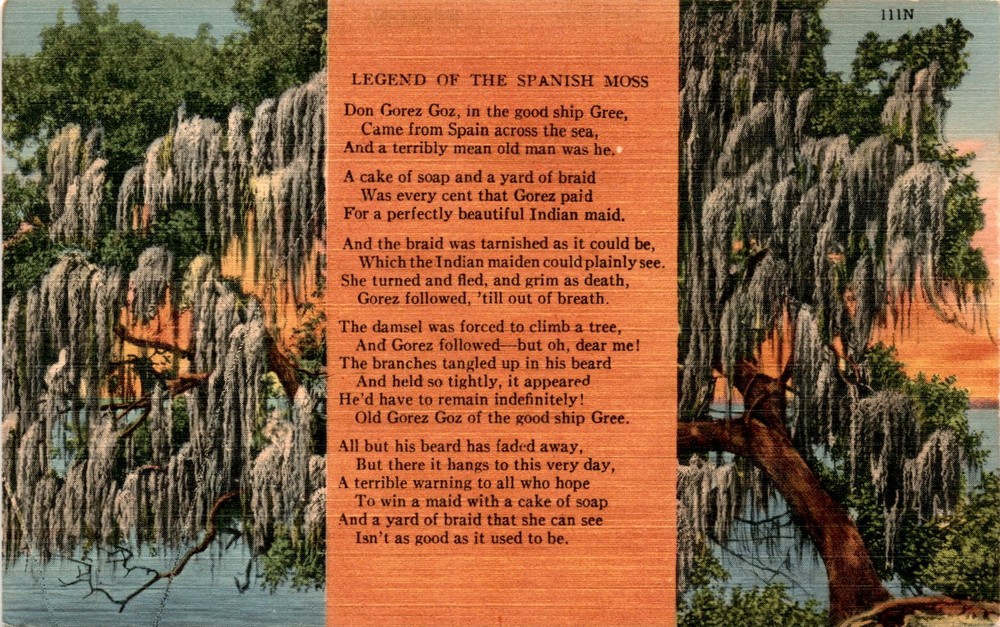 Don Gorez Goz, Spain, Indian maiden, ship Gree, cake of soap, yard of Postcard
