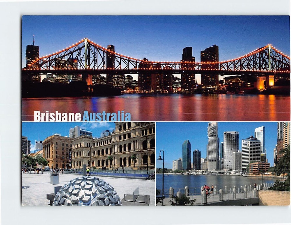 Postcard Brisbane Australia