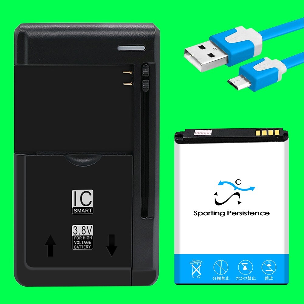 Long Life 1700mAh Grade A+ Battery USB/AC Charger Cable for ZTE Cymbal 2 Z2335CA-image