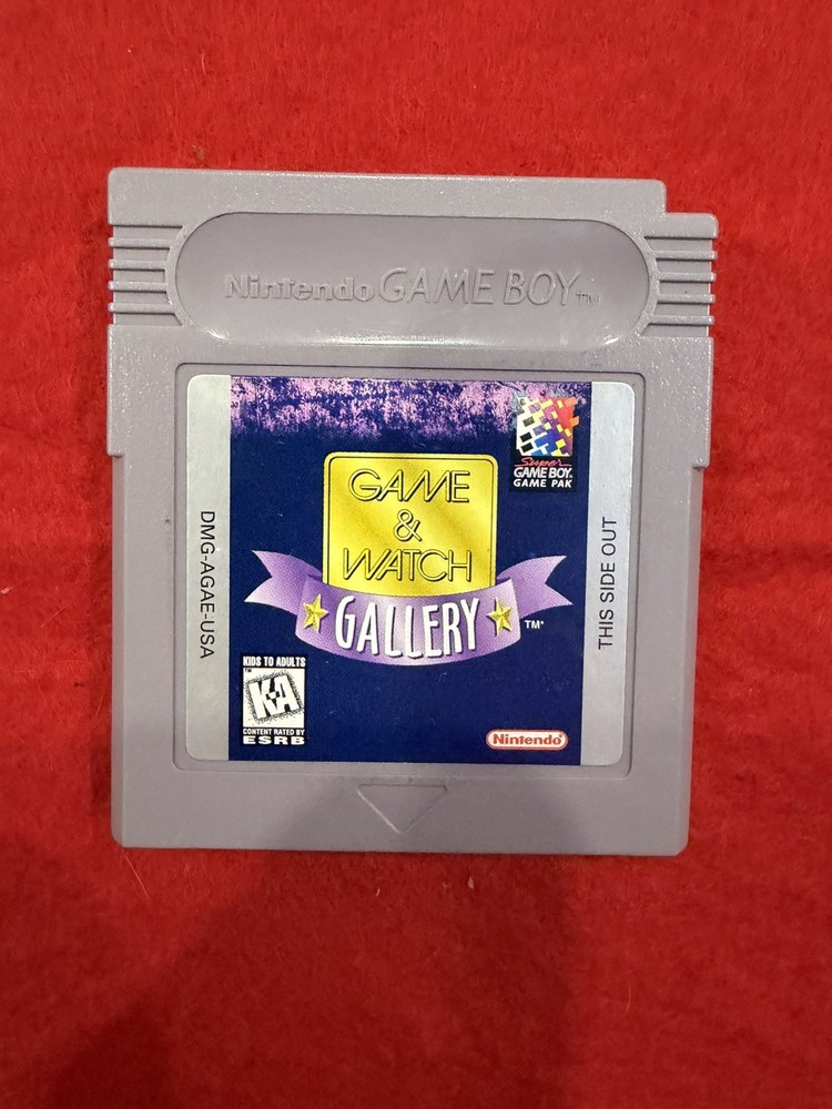 Game and Watch Gallery (Nintendo Game Boy, 1997) Tested
