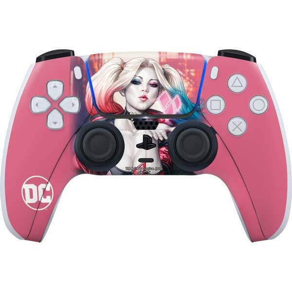 DC Comics Harley Quinn PS5 Controller Skin - Harley Quinn Animated