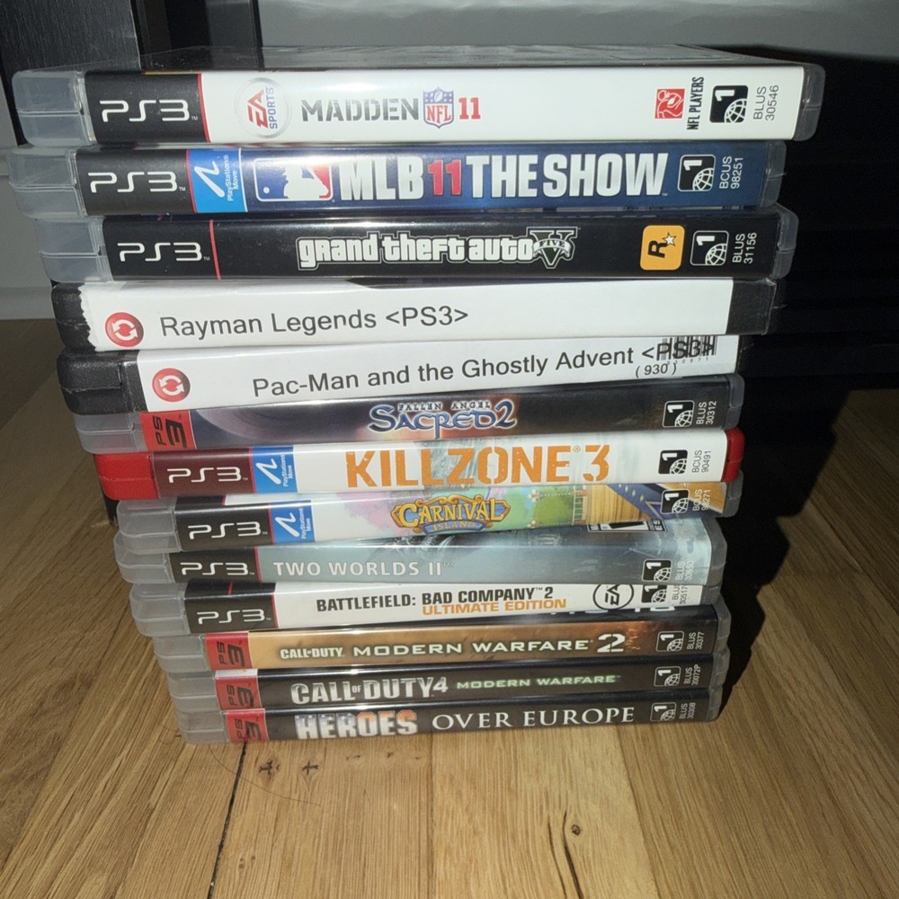 PS3 Game Lot for Discounted Price Sony PlayStation 3 Games