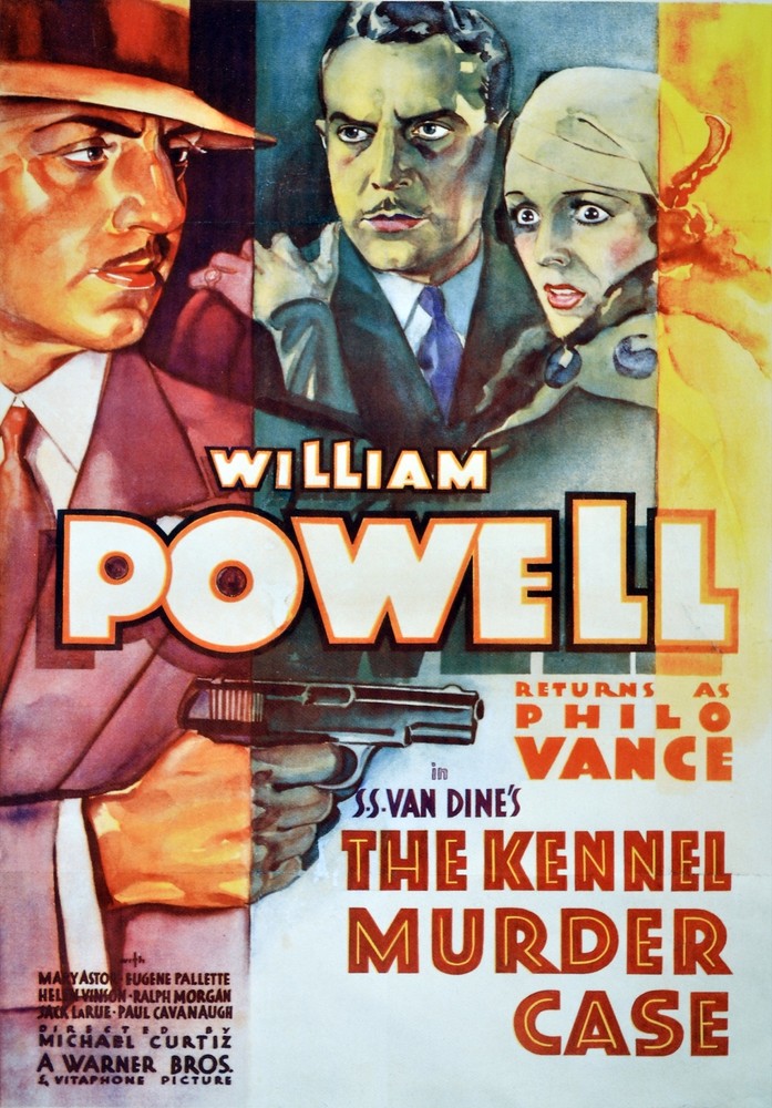 William Powell The Kennel murder case Movie Decor. Home Graphic Art Design 4058