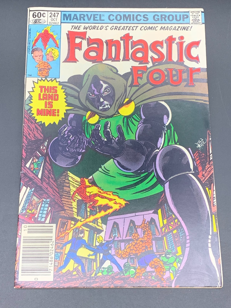 Fantastic Four 247 (1982) NEWSSTAND 1st Kristoff Vernard Dr Doom (282)