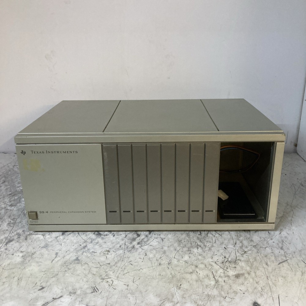 Texas Instruments TI 99/4 Peripheral Expansion System Power Tested for parts