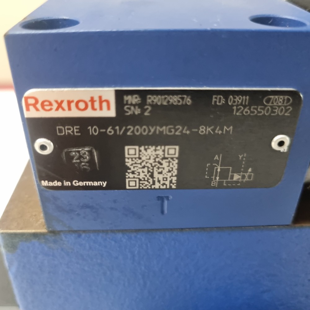 REXROTH PROPORTIONAL VALVE DRE10-61/200YMG24-8K4M  R901298576
