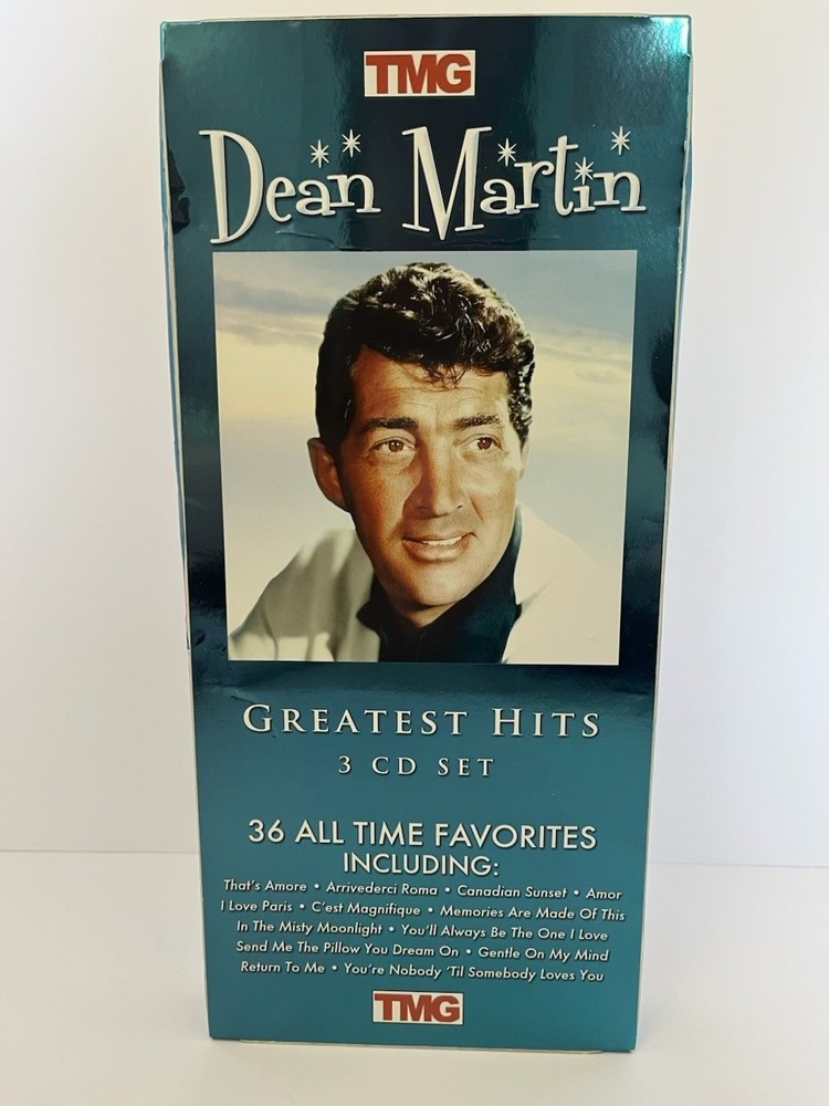 Dean Martin Greatest Hits 3 CD Collection New Sealed. 2003 EMI Capitol Music
