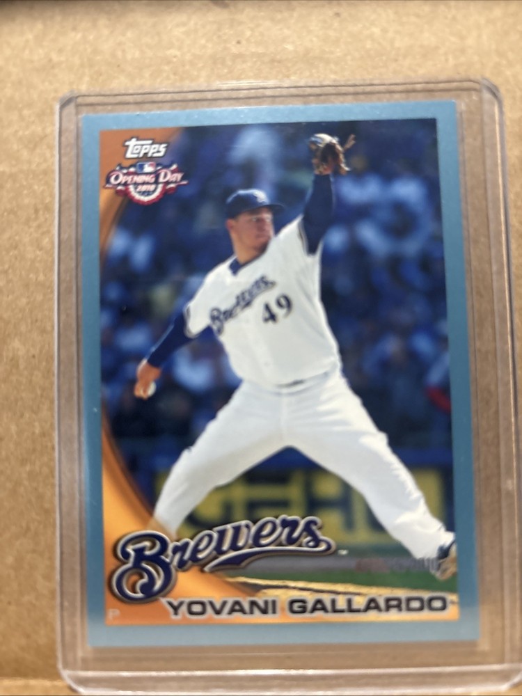 2010 Topps Opening Day - Yovani Gallardo #78 Blue /2010