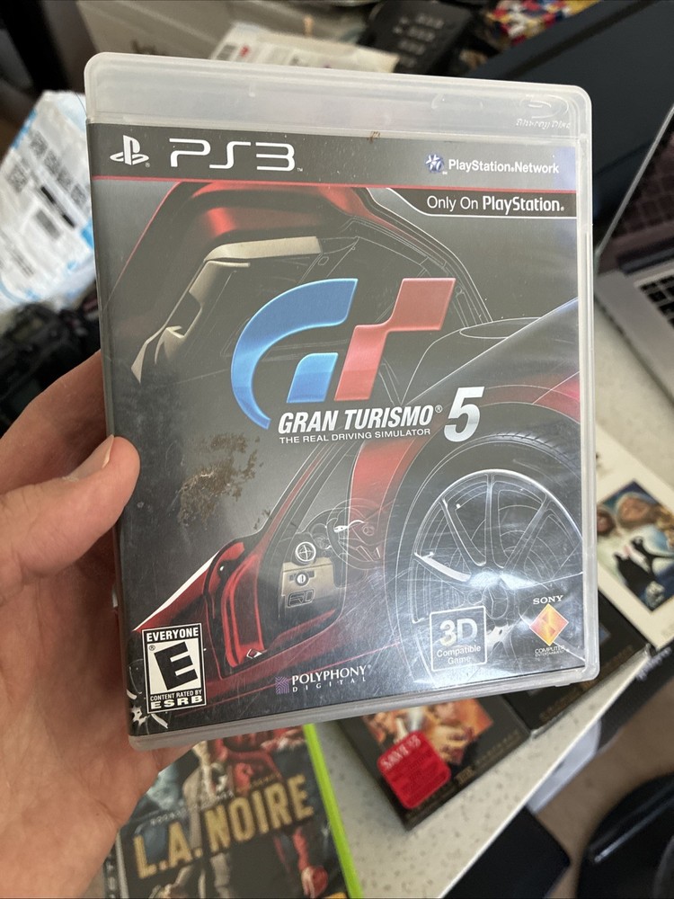 Gran Turismo 5 - Sony PlayStation 3 (PS3, 2010) w/ Manual Excellent Disc