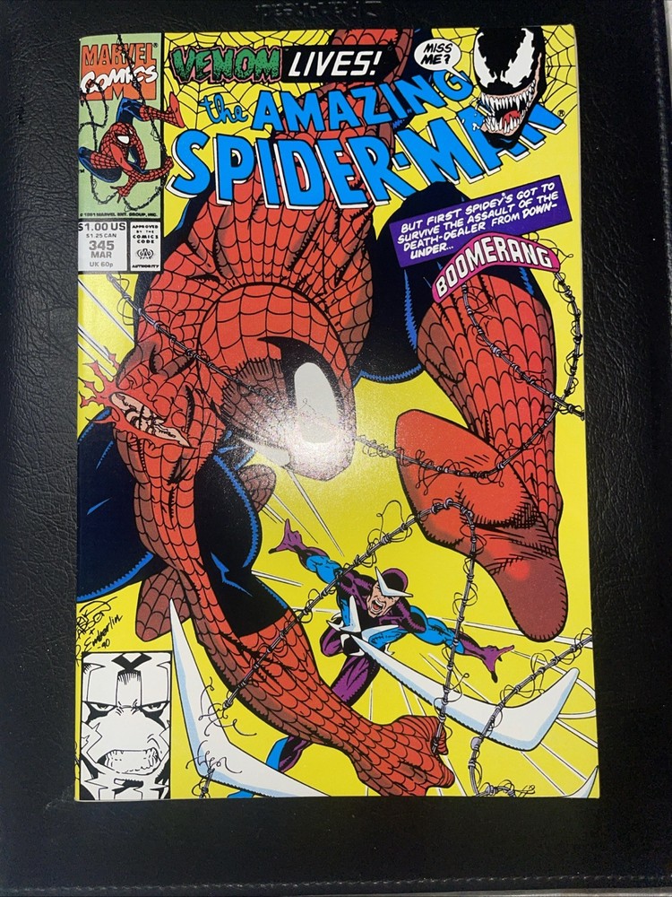 The Amazing Spider-Man #345 (Marvel Comics March 1991)