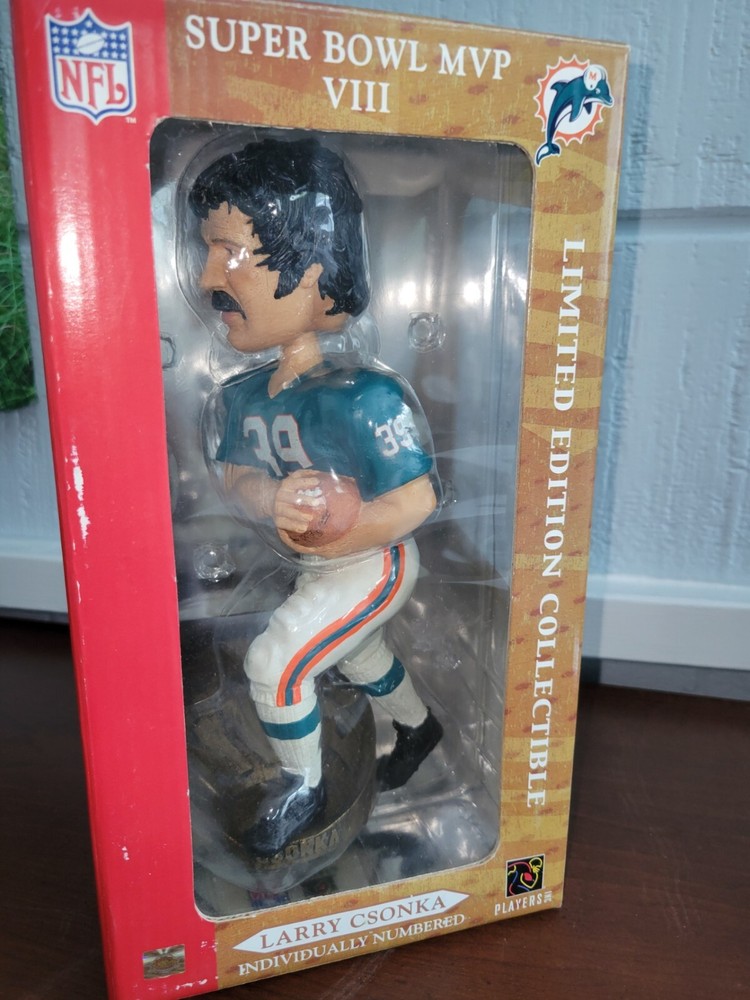 Larry Csonka Super Bowl VIII MVP Limited Edition Bobblehead Collectible