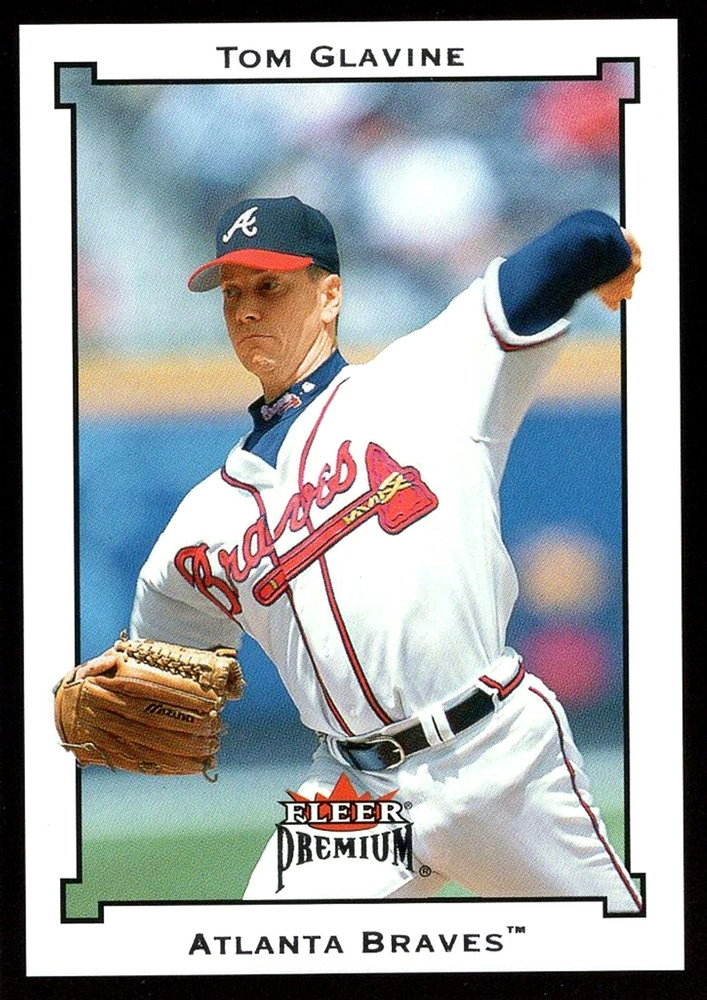 2002 Fleer Premium #137 Tom Glavine Atlanta Braves HOF