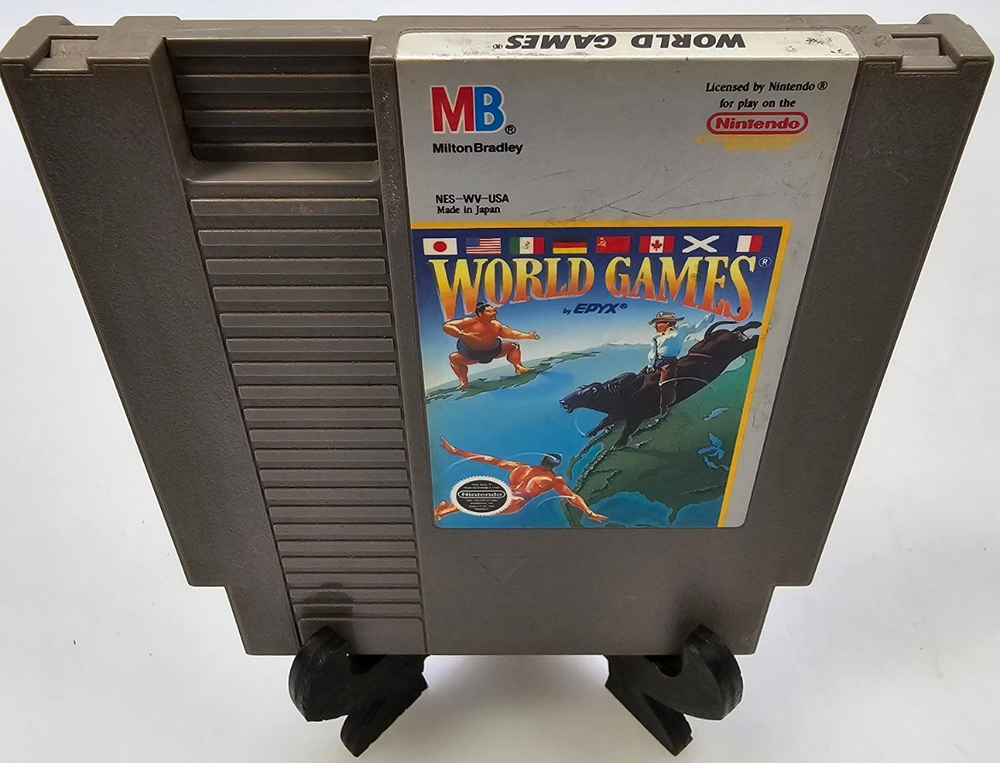 Nintendo NES World Games Game Cartridge Cleaned And Tested